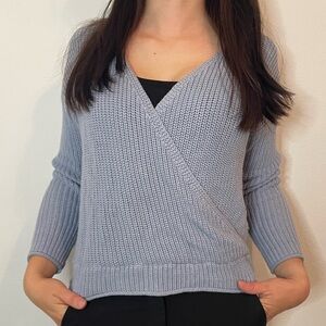 Moon & Madison Blue Pullover Sweater, M